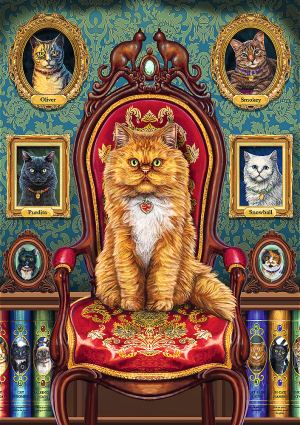 Trefl Puzzle-Puzzle 1000 Teile: Verrückt nach Katzen