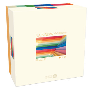 Tactic-Puzzle 500 Teile: Regenbogentreppe