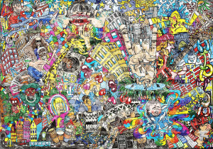 Ricordi Arte-Puzzle 2000 Teile: Coole Musik Kollage
