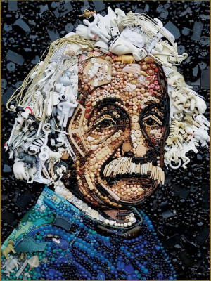 Ricordi Arte-Puzzle 1000 Teile: Albert Einstein, Perkins
