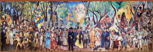 Ricordi Arte-Puzzle 1000 Teile: Traum von einem Sonntagnachmittag in der Alameda Central, Rivera
