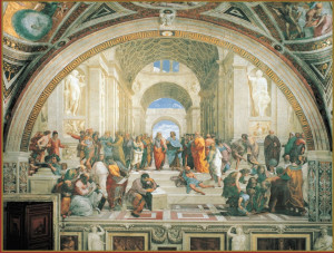 Ricordi Arte-Puzzle 2000 Teile: Die Schule von Athen, Sanzio
