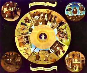 Ricordi Arte-Puzzle 1500 Teile: Die sieben Todsünden und vier letzten Dinge, Bosch