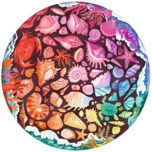 Ravensburger-Puzzle 500 Teile: Circle of Colors: Seashells