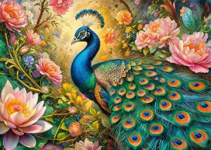 Der Pfau im Paradies