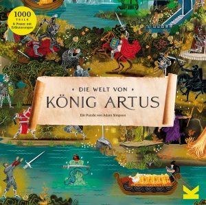 Laurence King-Puzzle 1000 Teile: Die Welt von König Artus