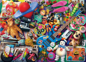 Gibsons-Puzzle 1000 Teile: Wir lieben die 80er