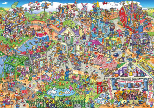 Gibsons-Puzzle 1000 Teile: Jokesaws: Mittsommer-Chaos