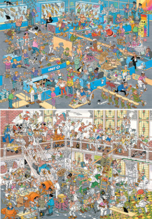 Jan van Haasteren - Der Baumarkt & Das Renovierungsprojekt (2x1000 Teile)