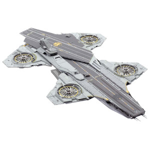 Metal Earth-Puzzle 158 Teile: Marvel Metal Earth: Premium Series|Helicarrier - 3D Metall Puzzle