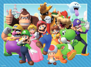 Ravensburger-Puzzle 100 Teile: Super Mario|Los gehts!