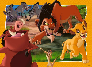 Ravensburger-Puzzle 200 Teile: Disney Classic|Hakuna Matata