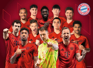 Ravensburger-Puzzle 300 Teile: FC Bayern München|Saison 2024/25