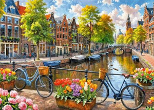 Schöne Tulpen von Amsterdam