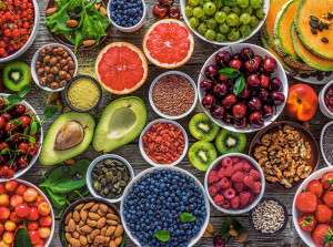 Castorland-Puzzle 2000 Teile: Tisch voll Superfood