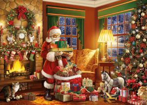 Tuckers Fun Factory-Puzzle 1000 Teile: Gechenke unter dem Weihnachtsbaum