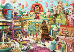 Ravensburger-Puzzle 1000 Teile: Süße Versuchung