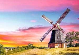 Die Windmühle von Klütz