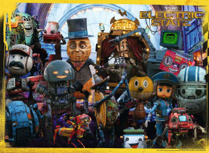 Ravensburger-Puzzle 500 Teile: The Electric State|Drohnen niemals! Bots für immer!