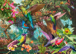 Farbenspiel der Kolibris