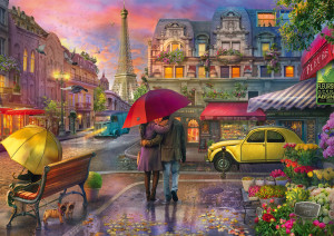 Schmidt-Spiele-Puzzle 500 Teile: Regenzauber in Paris