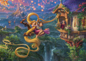 Schmidt-Spiele-Puzzle 1000 Teile: Disney|Rapunzel Tangled up in Love