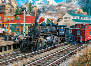 Eurographics-Puzzle 1000 Teile: Der alte Depotbahnhof