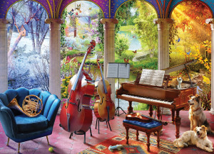 Eurographics-Puzzle 1000 Teile: Die vier Jahreszeiten der Musik