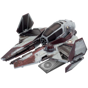 Metal Earth-Puzzle 86 Teile: Star Wars Metal Earth|ETA-2 Jedi Starfighter - 3D Metall Puzzle