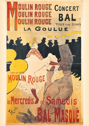 La Goulue kommt ins Moulin Rouge, Toulouse-Lautrec