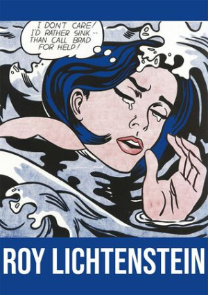Drowning Girl, Lichtenstein