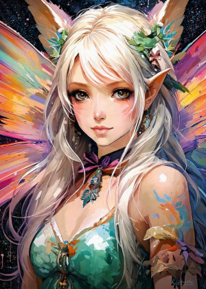 CherryPazzi-Puzzle 500 Teile: Die Elfenprinzessin