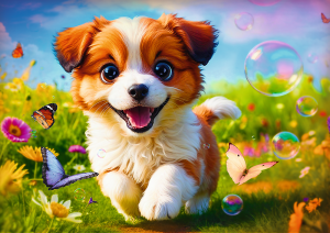 Trefl Puzzle-Puzzle 500 Teile: Süßer Hund