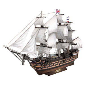 Metal Earth-Puzzle 263 Teile: Metal Earth: Premium Series|HMS Victory - 3D Metall Puzzle