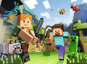 Minecraft - Steve und Alex