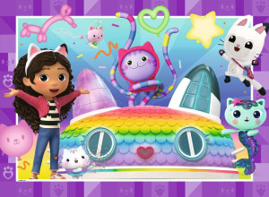 Ravensburger-Puzzle 100 Teile: Gabbys Dollhouse|Lasst uns feiern!