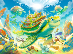 Ravensburger-Puzzle 200 Teile: Magische Tiefsee
