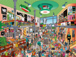 Record Store, Herold