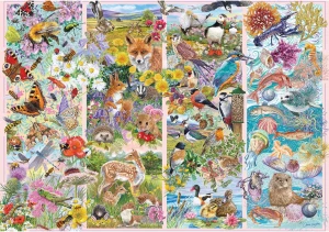 Gibsons-Puzzle 500 Teile: Neugierige Kreaturen (500 Teile)