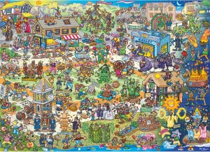 Gibsons-Puzzle 1000 Teile: Jokesaws|Unsinn auf dem Festival