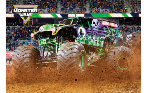 Monster Jam - Grave Digger - Blechdosenpuzzle