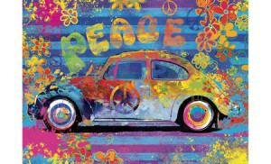 VW Beetle Splash - Blechdosenpuzzle