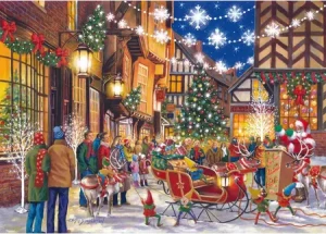 Auf dem Stadtweihnachtsmarkt