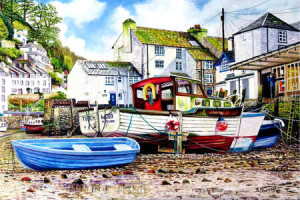 Der Hafen von Polperro