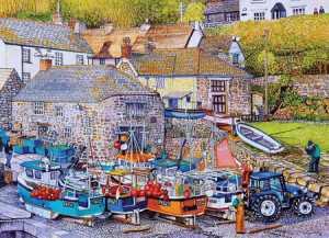 Feierabend am Hafen von Cadgwith