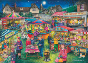 Rummel im Dorf Fayre