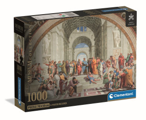 Clementoni-Puzzle 1000 Teile: Die Schule von Athen, Raffael