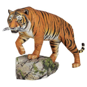Metal Earth - Bengalischer Tiger - 3D Metall Puzzle