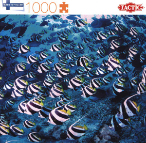 Tactic-Puzzle 1000 Teile: Riff voller Fische