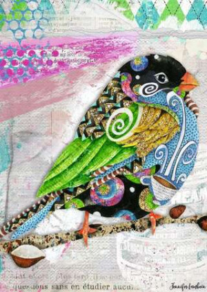 Bunter Vogel